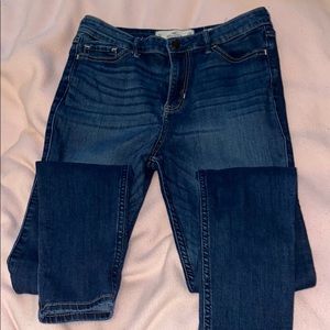 Hollister blue skinny jeans